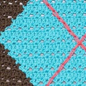 Baby Threads Argyle Boy Blanket main image 0
