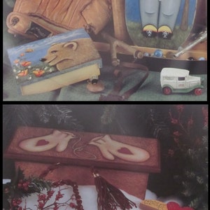 2 Lori Link decorative painting books, Bears & Hares and A Patch of Dreams, DIY Patterns. Bunnies, Teddy Bears and more. image 5