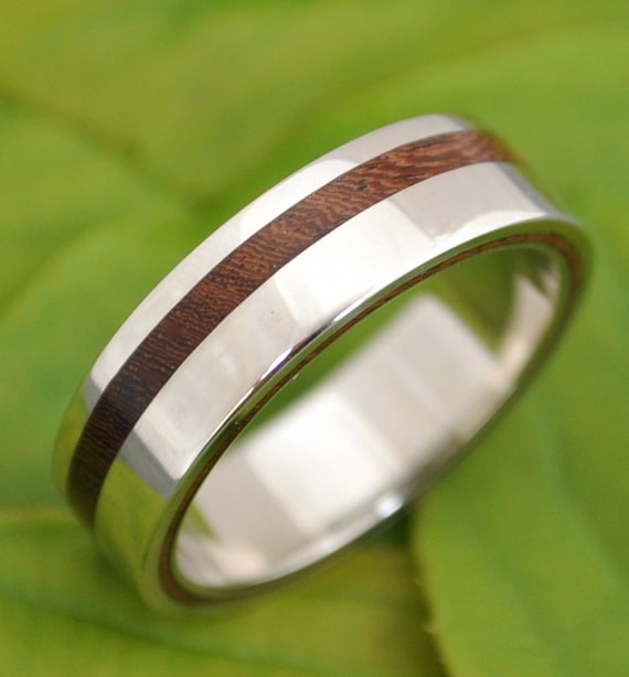 Wood Wedding Ring Equinox Nacascolo Eco friendly Wedding Band