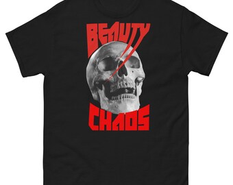 Beauty and Chaos Skull Tshirt