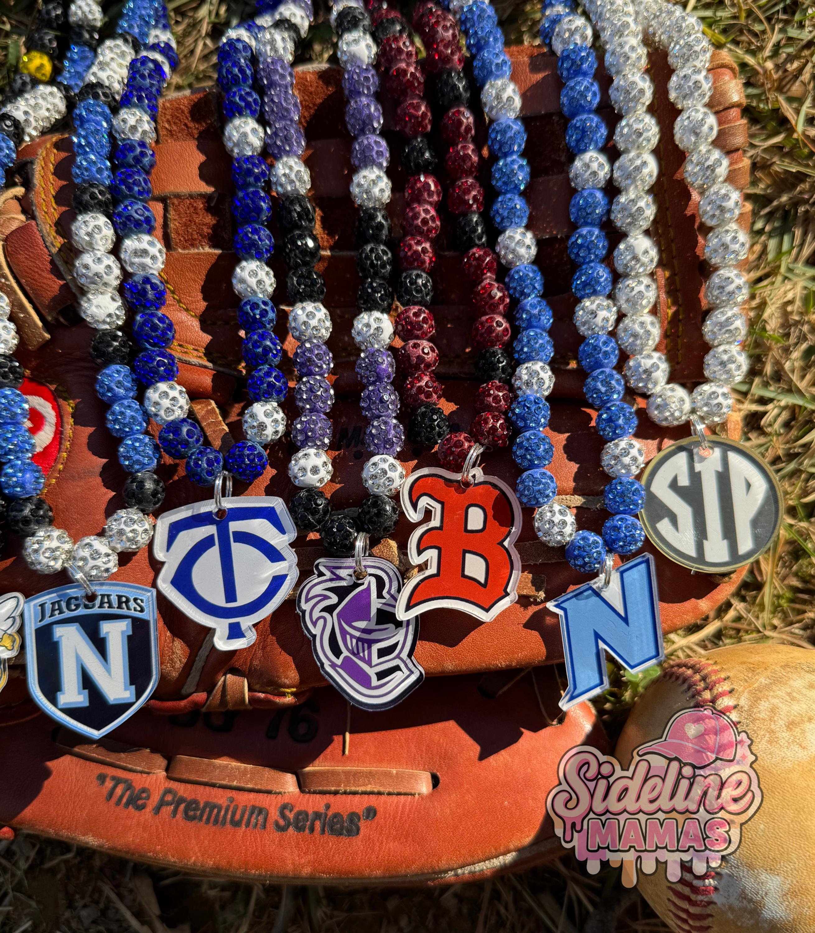 Sant Rams Logo Custom Logo Necklace Charm| Team Logo Charm| Beaded Necklace Add-on ...