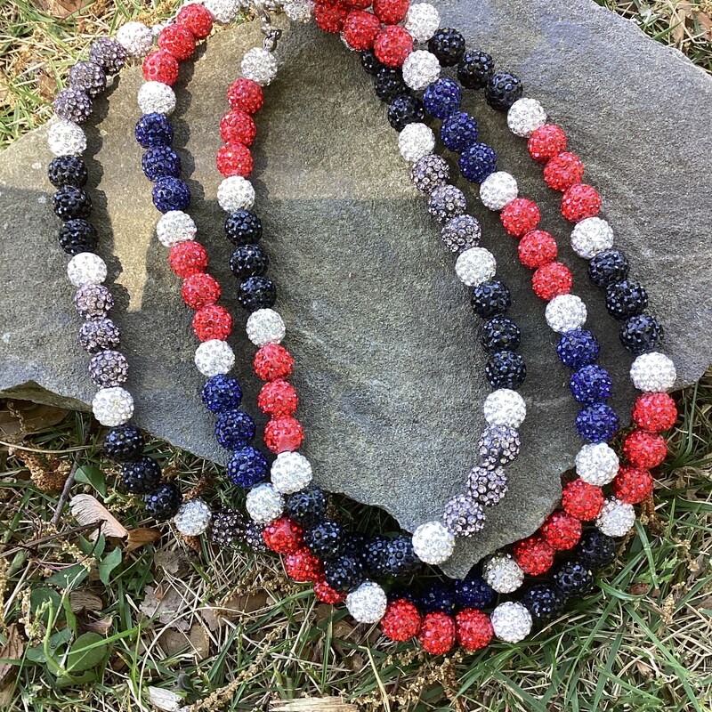 Baseball Beaded Necklace - Etsy