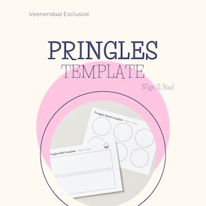 Pringles label template
