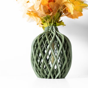3D Printed Vase: Modern Minimalist Home Decor for Dried Flowers
