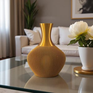 3D Printed Vase: Modern Home Decor, Unique Design