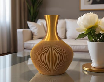 3Dプリントの花瓶：モダンなインテリア、ユニークなデザイン