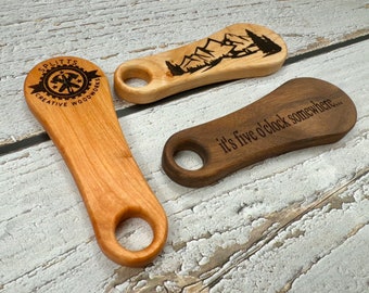 Modern Wooden Bottle Opener