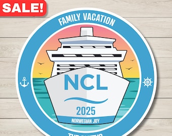 Personalized NCL Norwegian Cruise Line Cruise Magnet Door Decor