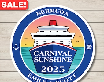 Personalized Carnival Cruise Magnet Door Decor