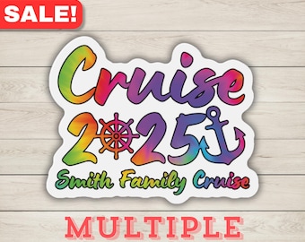 Custom Family Cruise Door Magnet: Personalized Travel Decor