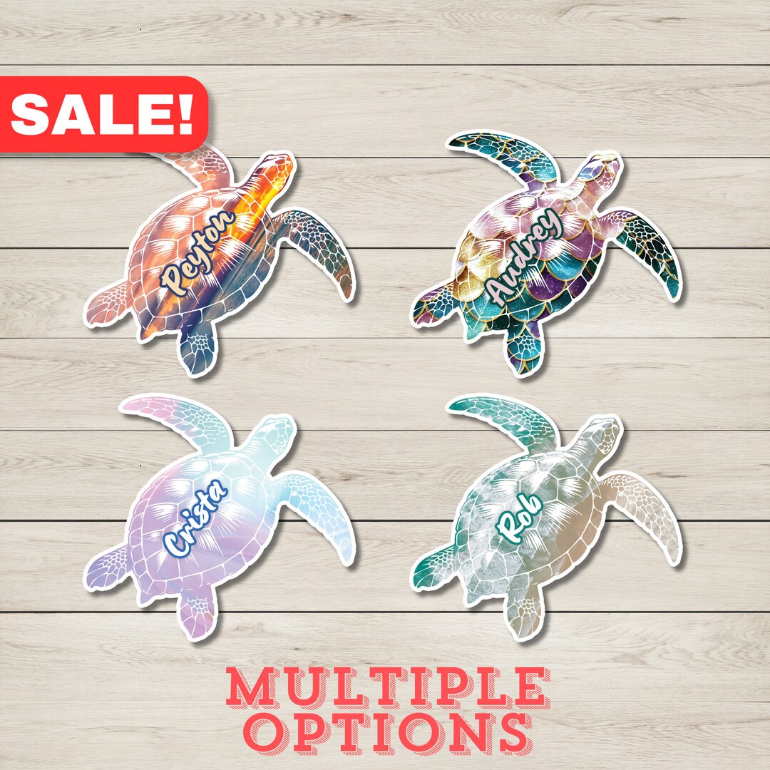 Post Sign Turtle Magnet Personalized Sea Turtle Cruise Door Magnet - Etsy