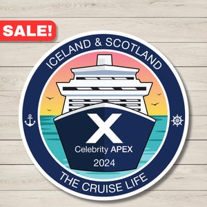 Personalized Celebrity Cruise Magnet Door Decor