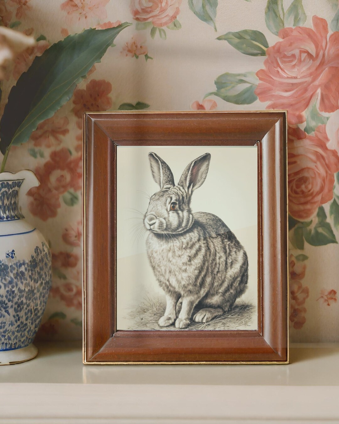 Vintage Rabbit Ink Sketch digital Prints, Multi-sizes - Etsy