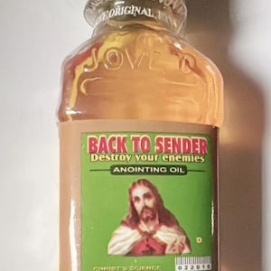 Back To Sender Spiritual Anointing oil