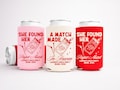 Match Made In Heaven Bachelorette Can Cooler, Personalized She Found Her Perfect Match Can Sleeves, Custom Bachelorette Party Favor Gifts