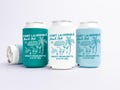 Fort Lauderdale Bachelorette Can Coolers, Coastal Personalized Can Sleeves, Custom Beach Coastal Bachelorette Party Favors