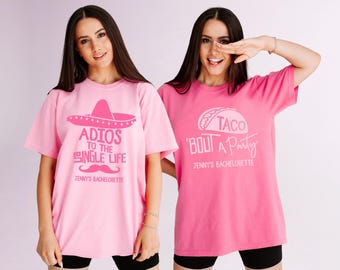 Final Fiesta Bachelorette Shirts, Adios Bitchachos Shirt & Nacho Average Bride Shirt for Bride and Bridesmaids, Comfort Colors