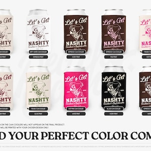 Nashville Rodeo Bachelorette Can Coolers, Western Personalized Can Sleeves, Cowgirl Custom Bachelorette Party Favors image 2