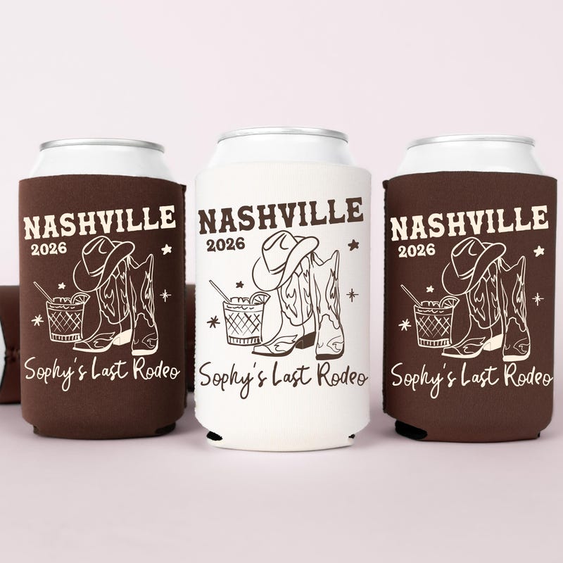 Western-Inspired Wedding Koozie Ideas for Authentic Cowboy Elegance