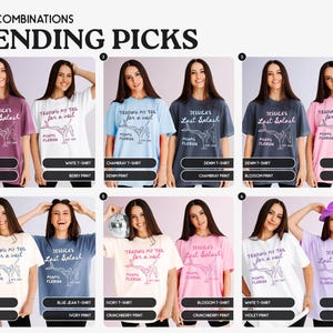 Trading My Tail For A Veil Shirt & Last Splash Shirt, Beach Bachelorette Party Shirts for Future Bride and Bridesmaids, Comfort Colors image 2