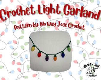 Crochet Light Garland Pattern - DIY Cozy & Decorative String Lights
