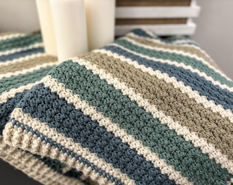 Suzette Stitch Fall Throw