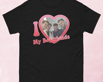 I Love My Boyfriends Arthur TV/Hill, George Clarkey & Italian Bach Unisex tee