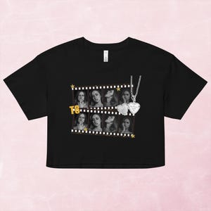 Tate McRae Inspired &#39;Miss Possessive World Tour&#39; Crop Top