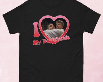 I Love My Boyfriends George Clarkey & Chris MD Unisex tee