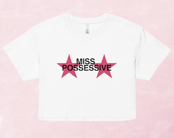 Tate McRae Inspired &#39;Miss Possessive&#39; Crop Top