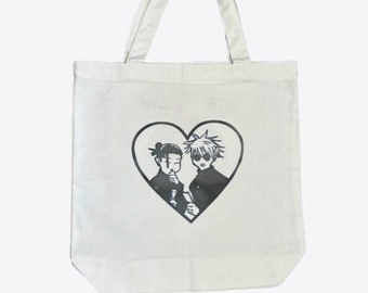 Jujutsu Kaisen Gojo Geto Tote Bag| Anime Tote Bag