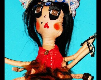 Custom portrait dolls of "Gawds of the Orient" Kali,Durga,tears of Budah or any of your choice   (made to order)