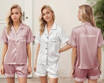 Softest Bridesmaid Pajamas, Custom Matching Bridesmaid Pajamas, Bridal Party Gifts, Bridesmaid Gifts