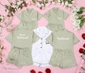 Personalized Bridesmaid Pajamas Sets, Bridesmaid PJs sets, Monogram Satin PJs, Bridal Shower Gifts, Wedding Gifts
