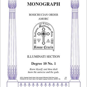 薔薇十字団 AMORC - イルミナティ セクション - イルミナティ 10 位 (40 位中 1 - 6 位) (デジタル PDF パック) - モノグラフ セット #1