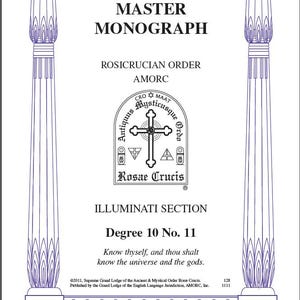 Rosicrucian Order AMORC - Illuminati Section - Illuminati Degree Ten (Degrees 27-35 of 40) (Digital PDF Pack) - Monographs - 10 SET #4