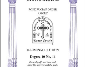 Rosicrucian Order AMORC - Illuminati Section - Illuminati Degree Ten (Degrees 27-35 of 40) (Digital PDF Pack) - Monographs - 10 SET #4