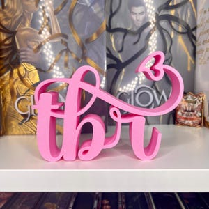 TBR Library Sign, TBR Book Cart Magnet, Bookshelf Decor, Book Shelf Sign, TBR Cart, tbr sign, Custom Colors