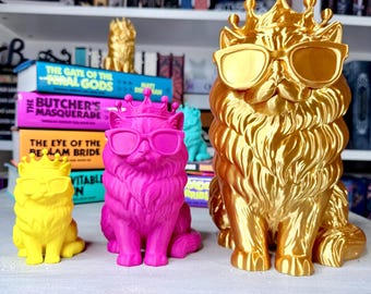 Princess Donut Figurine, Dungeon Crawler Carl Collectible, 3D Printed Bookshelf Decor, Available in 3 Sizes