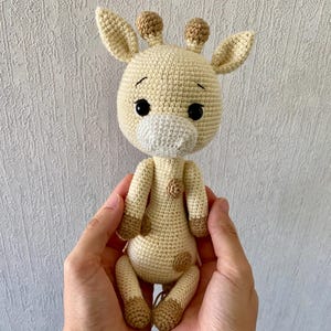 Crochet Spotted Giraffe PATTERN: Amigurumi PDF Tutorial