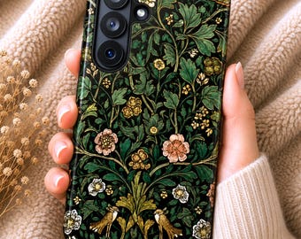 Cottagecore Floral Phone Case, Vintage Garden iPhone Case, Nature Lover Gift