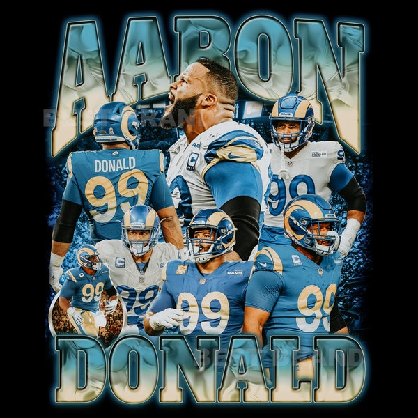 Aaron donald Png,Digital T-Shirt Design File, 300 DPI,4500x5100 pixel png file