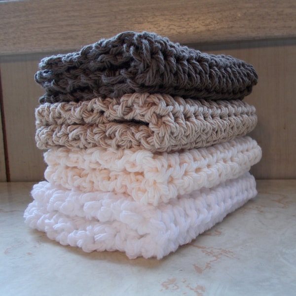 Crochet Wash Clothes Etsy