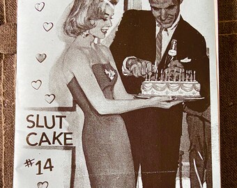 Slutcake #14  the collage art issue