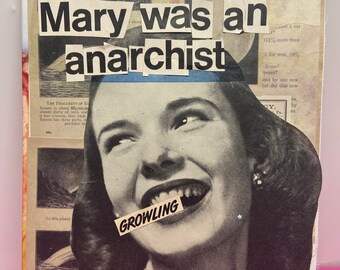 Mary Was {Original Collage}