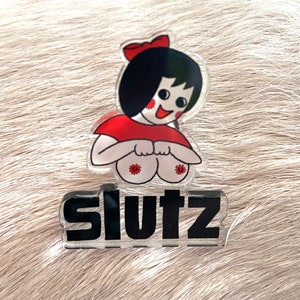 Slutz ACRYLIC PIN sticker image 1