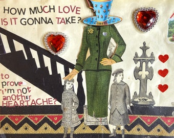 how much love {Original Collage}