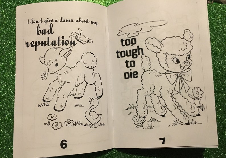 Download Riot Grrrl Press COLORING BOOK zine version | Etsy