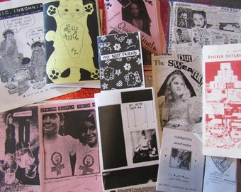 Riot Grrrl Nostalgia zine grab bag #TWELVE