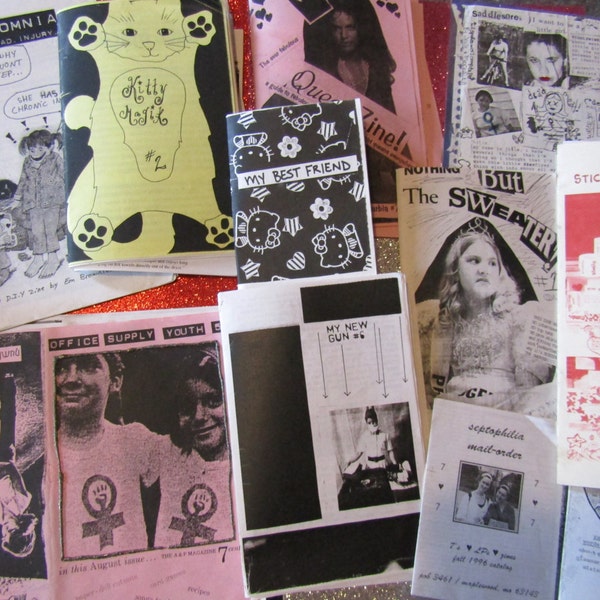 Riot Grrrl Nostalgia zine grab bag #TWELVE